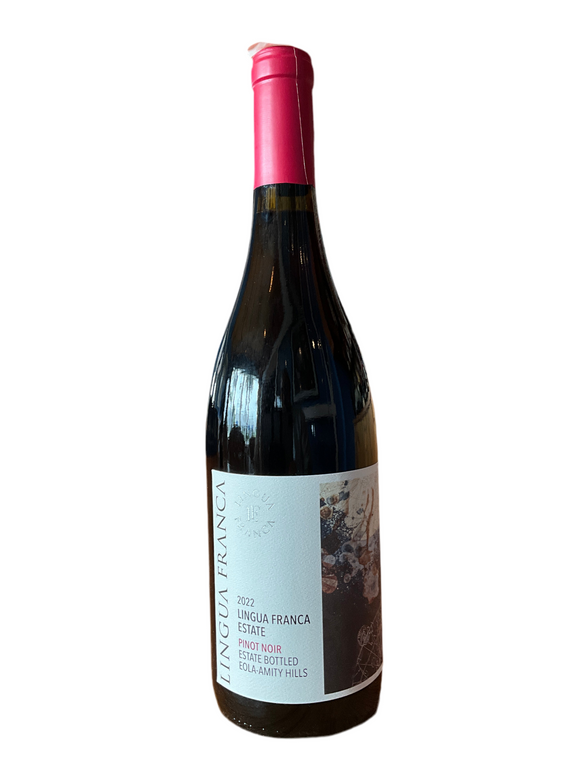 LINGUA FRANCA ESTATE EOLA-AMITY HILLS PINOT NOIR 2022