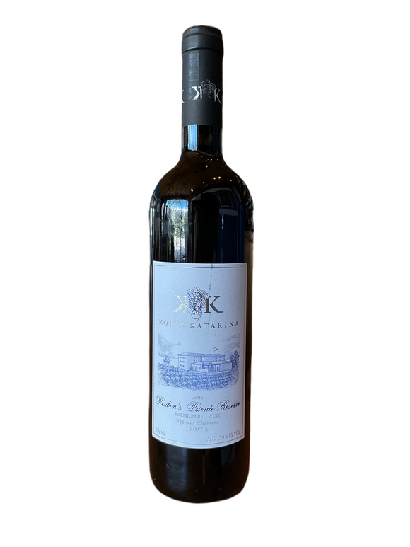 KORTA KATARINA REUBEN'S PRIVATE RESERVE PELJESAC PENINSULA CROATIA 2008
