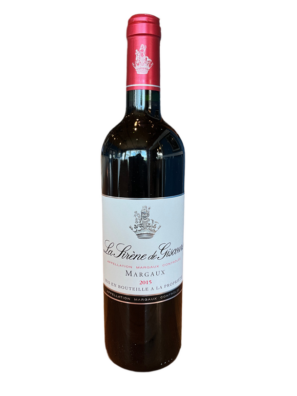 LA SIRENE DE GISCOURS MARGAUX 2015