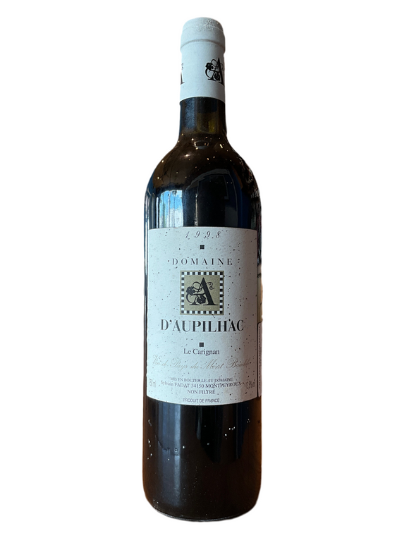 DOMAINE D'AUPILHAC LE CARIGNAN MONT BAUDILE 1998