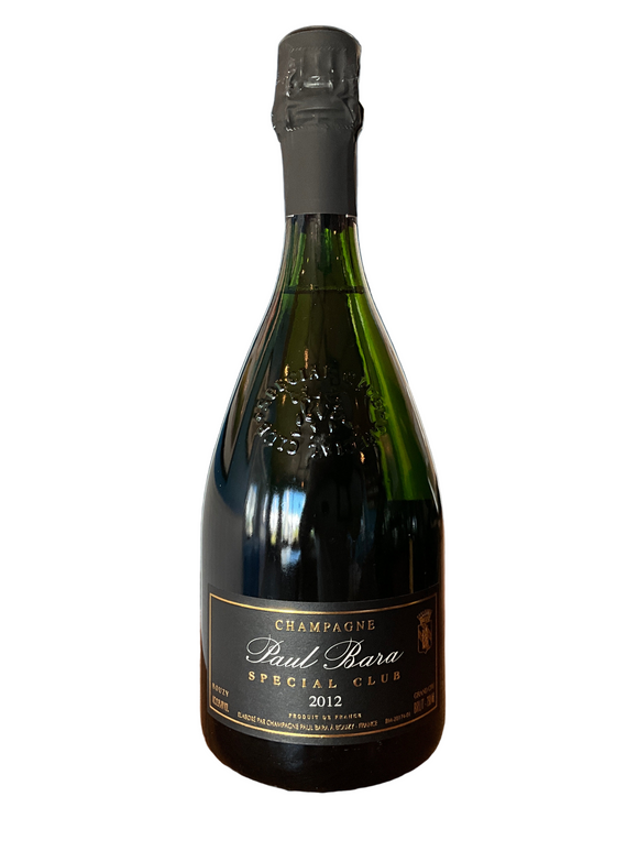 CHAMPAGNE PAUL BARA SPECIAL CLUB BOUZY GRAND CRU 2012