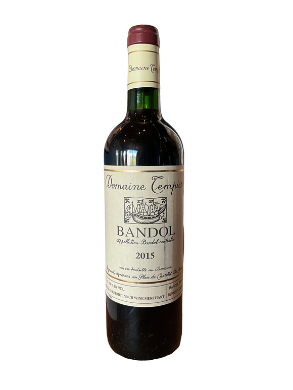 DOMAINE TEMPIER BANDOL ROUGE CUVEE CLASSIQUE 2015
