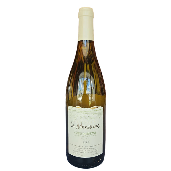DOMAINE LA MANARINE COTES DU RHONE BLANC 2022