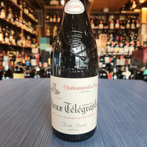 DOMAINE DU VIEUX TELEGRAPHE CHÂTEAUNEUF DU PAPE LA CRAU ROUGE 2020