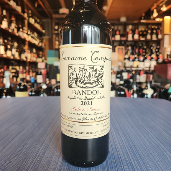 DOMAINE TEMPIER BANDOL ROUGE CUVEE CLASSIQUE LULU & LUCIEN 2021