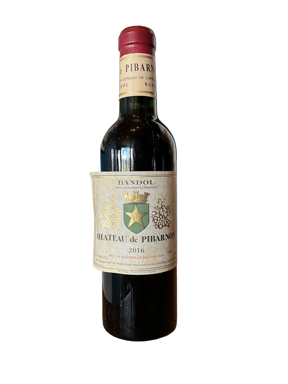 CHATEAU DE PIBARNON BANDOL ROUGE 2016 375ml
