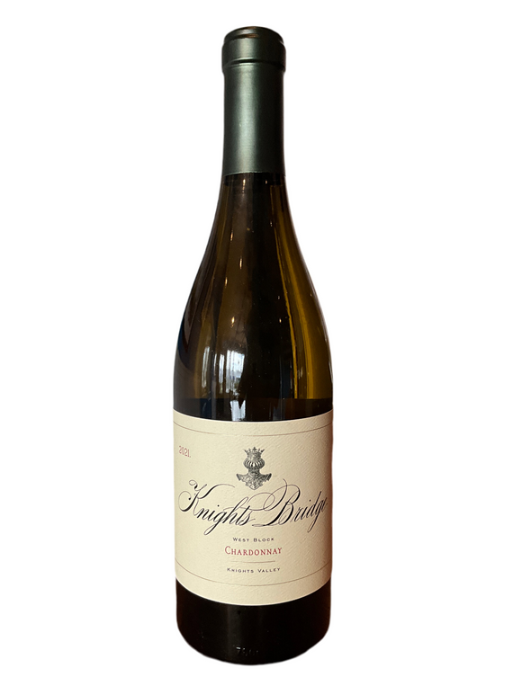 KNIGHTS BRIDGE WINERY WEST BLOCK CHARDONNAY KNIGHTS VALLEY 2021