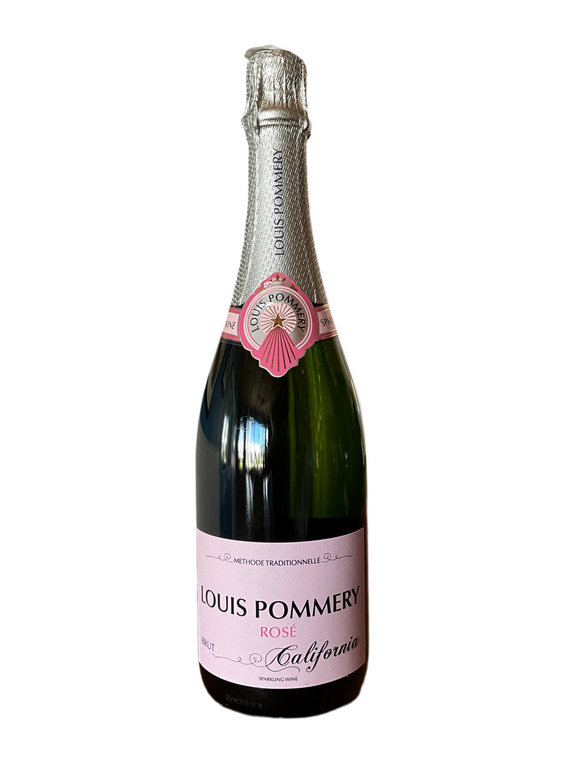 LOUIS POMMERY BRUT ROSE CALIFORNIA METHODE TRADITIONNELLE NV