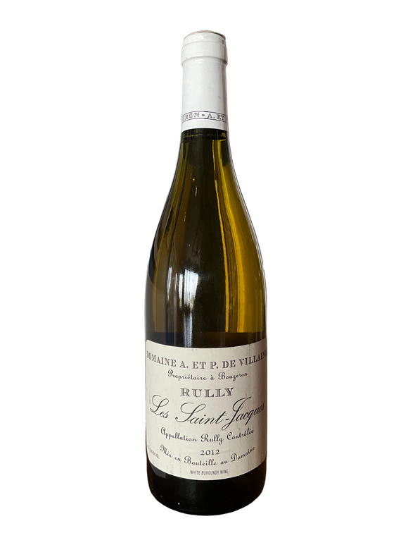 DOMAINE A & P DE VILLAINE RULLY LES SAINT JACQUES 2012