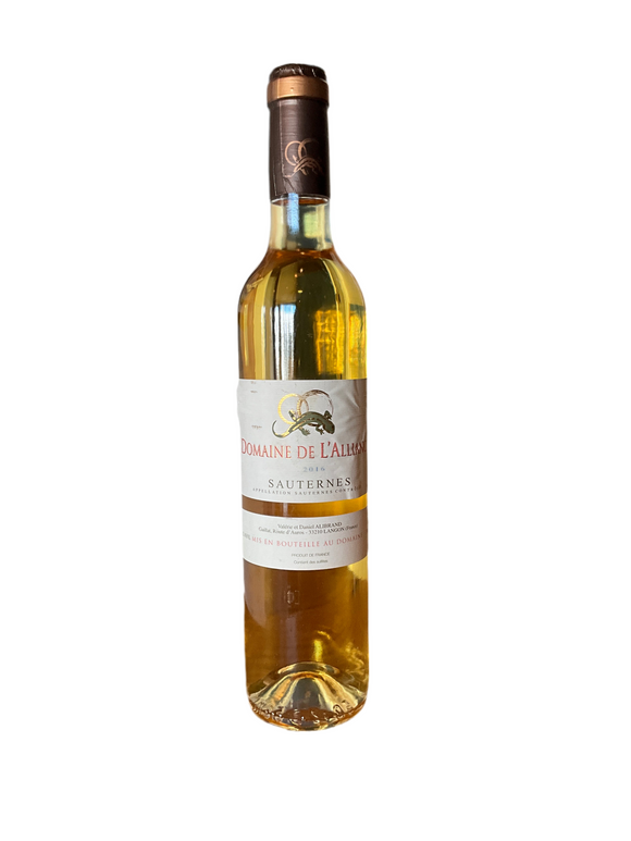 DOMAINE DE L'ALLIANCE SAUTERNES 2016