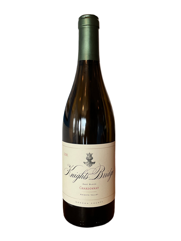 KNIGHTS BRIDGE WINERY EAST BLOCK CHARDONNAY KNIGHTS VALLEY 2018