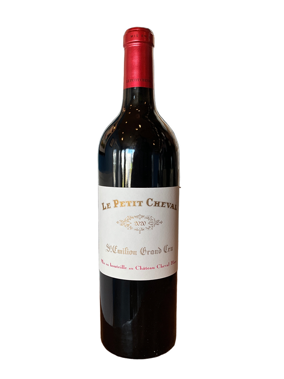CHATEAU CHEVAL BLANC LE PETIT CHEVAL SAINT EMILION GRAND CRU 2020 - Bleu Provence Fine Wines