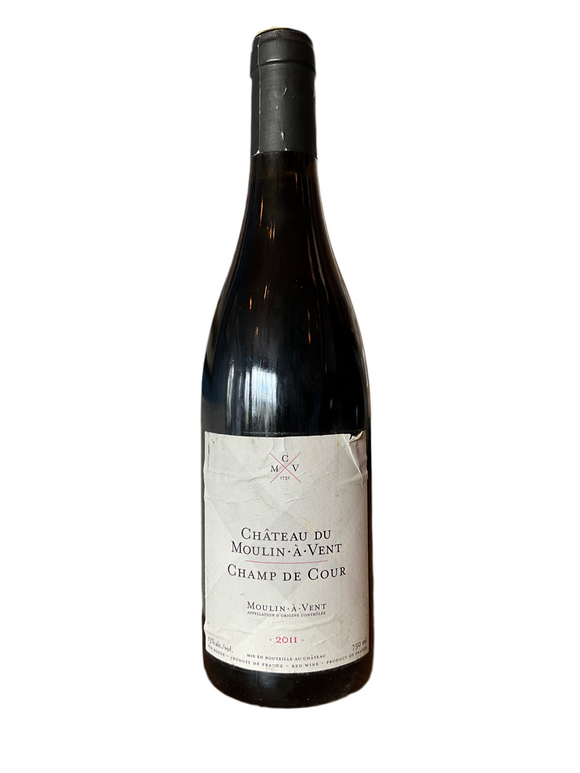 CHATEAU DU MOULIN-A-VENT CHAMP DE COUR 2011