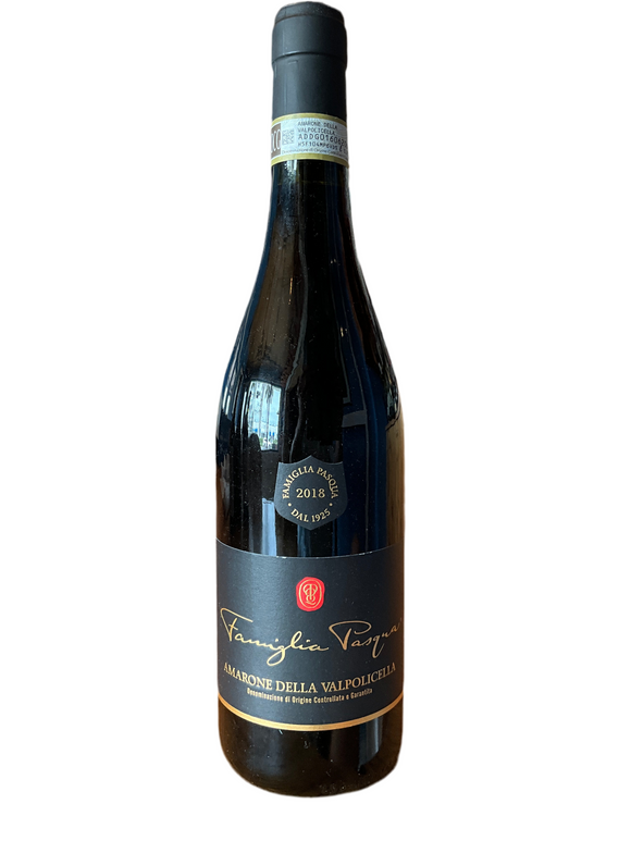 FAMIGLIA PASQUA AMARONE DELLA VALPOLICELLA 2018