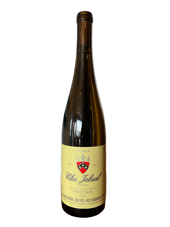 DOMAINE ZIND HUMBRECHT PINOT GRIS CLOS JEBSAL VENDANGES TARDIVE 2021