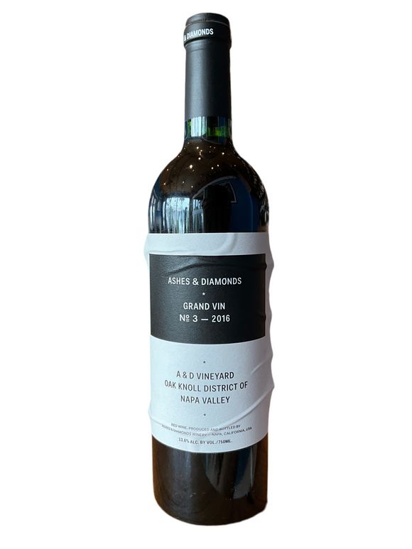 ASHES AND DIAMONDS OAK KNOLL GRAND VIN NO 3 2016