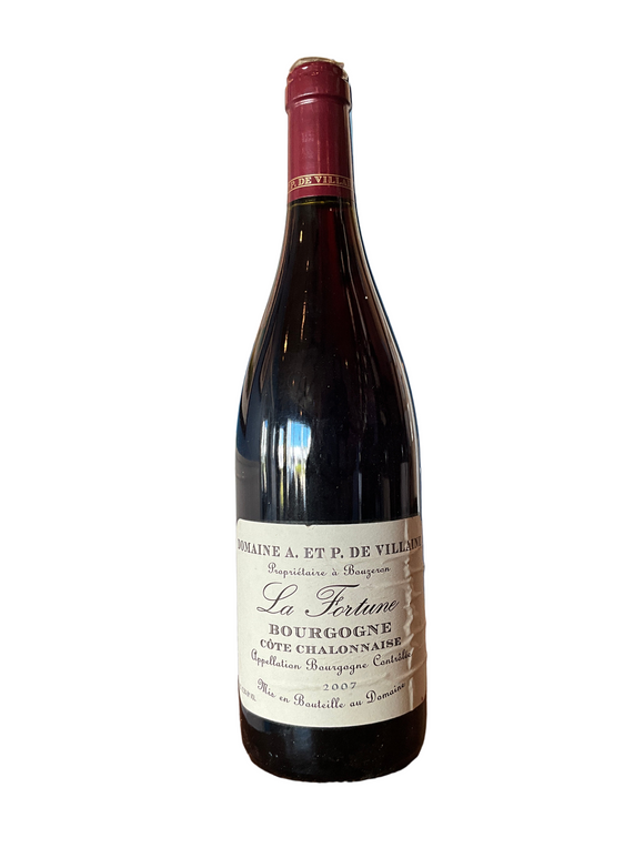 DOMAINE A & P DE VILLAINE LA FORTUNE 2007