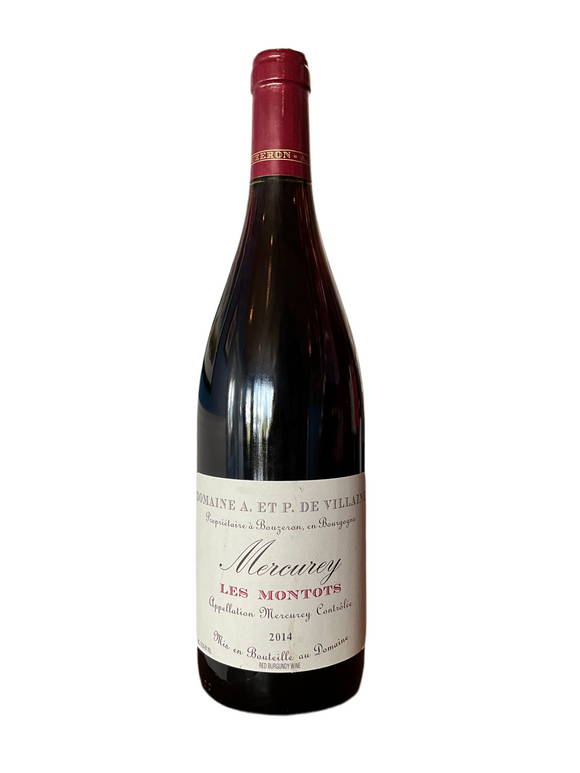 DOMAINE A & P DE VILLAINE LES MONTOTS 2014