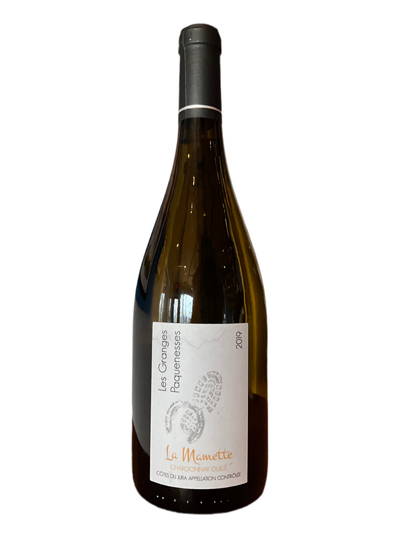 LES GRANGES PAQUENESSES LA MAMETTE COTES DU JURA CHARDONNAY OUILLE  2019