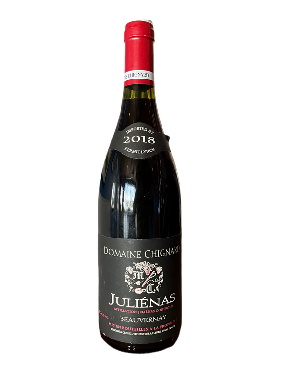 DOMAINE MICHEL CHIGNARD JULIENAS BEAUVERNAY 2018