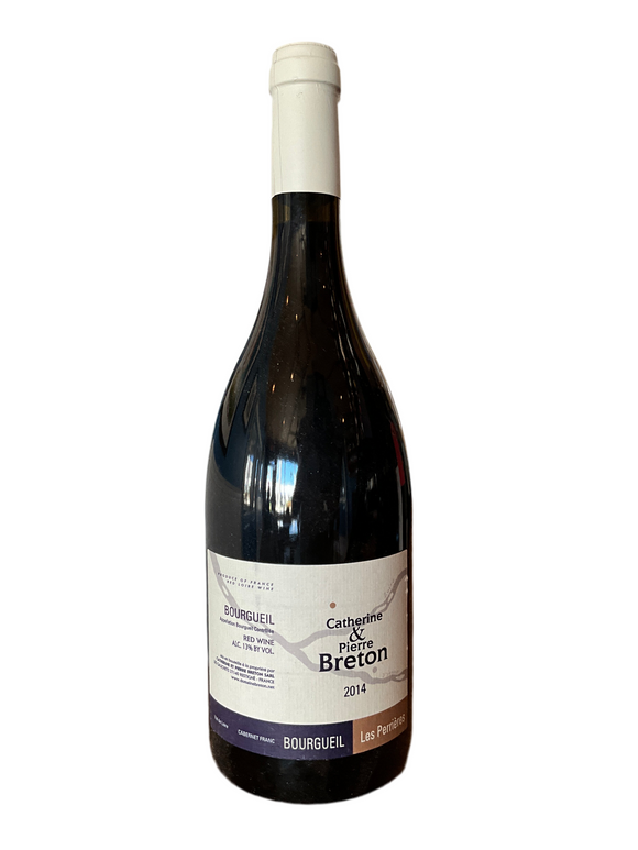 CATHERINE & PIERRE BRETON BOURGUEIL LES PERRIERES 2014