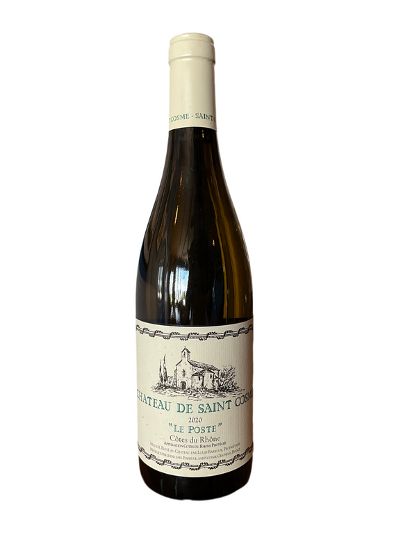 CHATEAU DE SAINT COSME COTES DU RHONE BLANC LE POSTE  2020