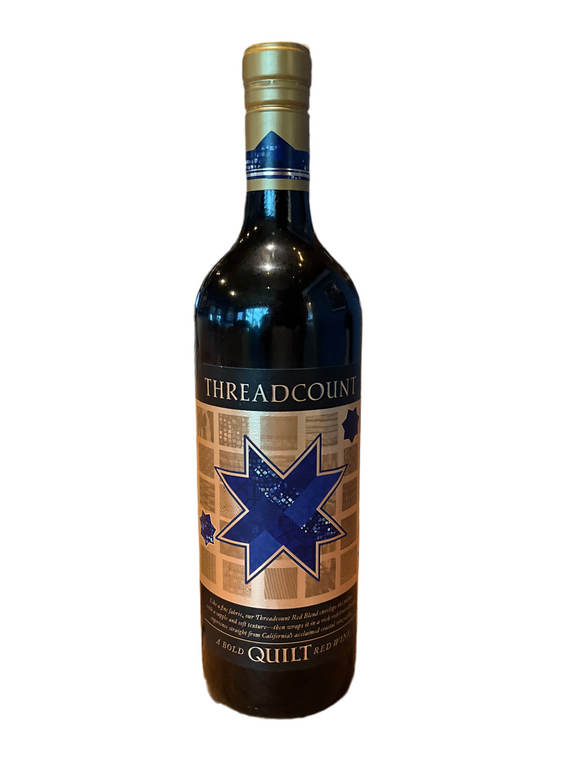 THREADCOUNT BY  QUILT CALIFORNIA RED WINE