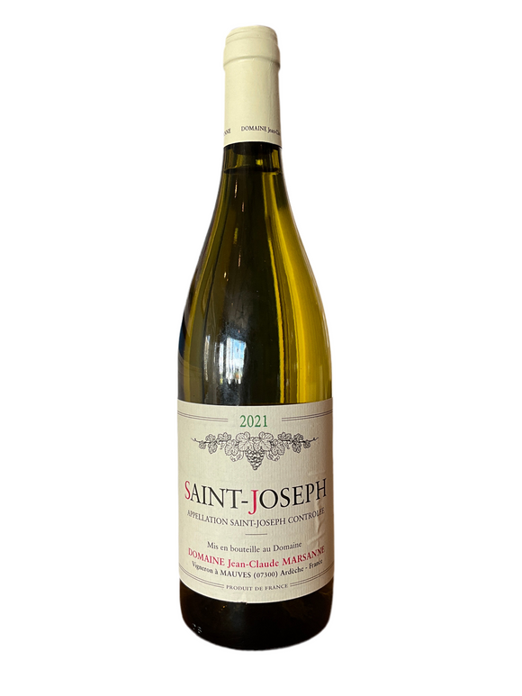 DOMAINE JEAN CLAUDE MARSANNE SAINT JOSEPH BLANC 2021
