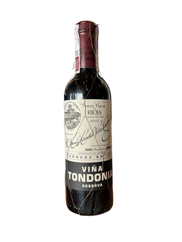 LOPEZ DE HEREDIA VINA TONDONIA RESERVA 2010 375ml