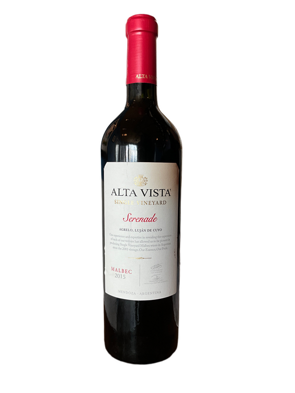 ALTA VISTA SERENADE SINGLE VINEYARD MALBEC 2015