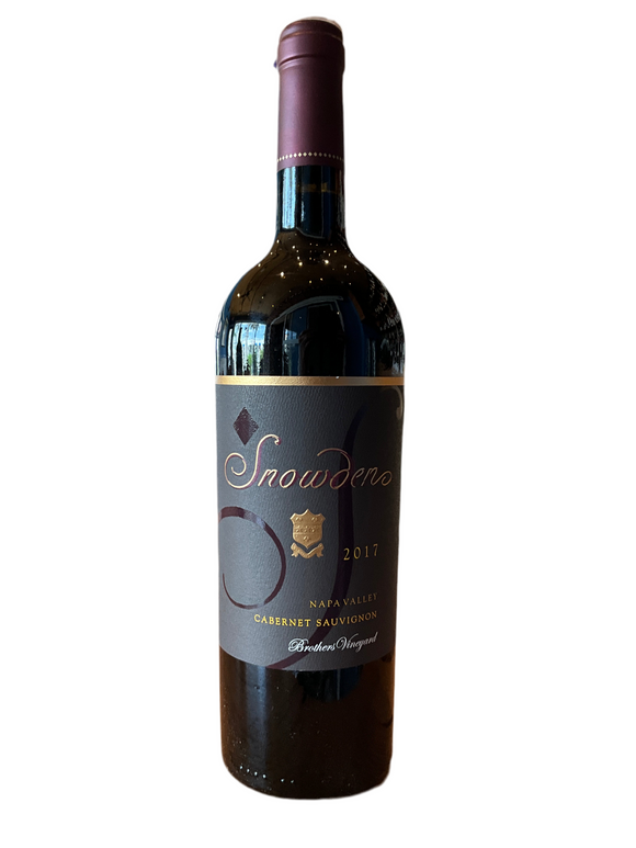 SNOWDEN VINEYARDS NAPA VALLEY CABERNET SAUVIGNON 2017