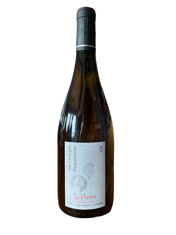 LES GRANGES PAQUENESSES LA PIERRE COTES DU JURA SAVAGNIN OUILLE  2018