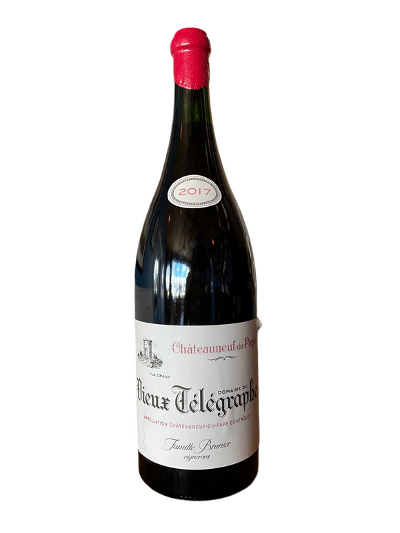 DOMAINE DU VIEUX TELEGRAPHE CHÂTEAUNEUF DU PAPE LA CRAU ROUGE 2017 3L