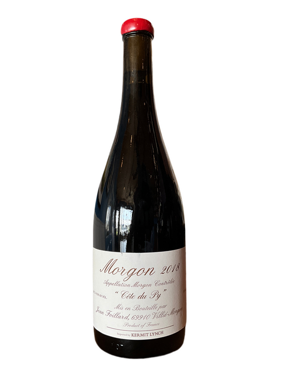 DOMAINE JEAN FOILLARD MORGON COTE DU PY 2018