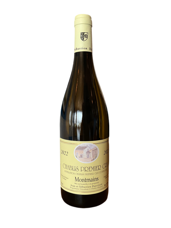 DOMAINE JEAN & SEBASTIEN DAUVISSAT CHABLIS 1ER CRU MONTMAINS 2022