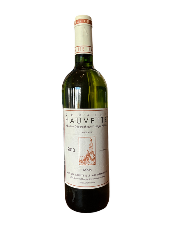 DOMAINE HAUVETTE LES BAUX DE PROVENCE BLANC DOLIA 2013