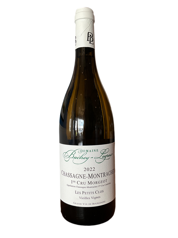 DOMAINE BACHEY LEGROS CHASSAGNE MONTRACHET 1ER CRU MORGEOT LES PETITS CLOS VIEILLES VIGNES  BLANC 2022