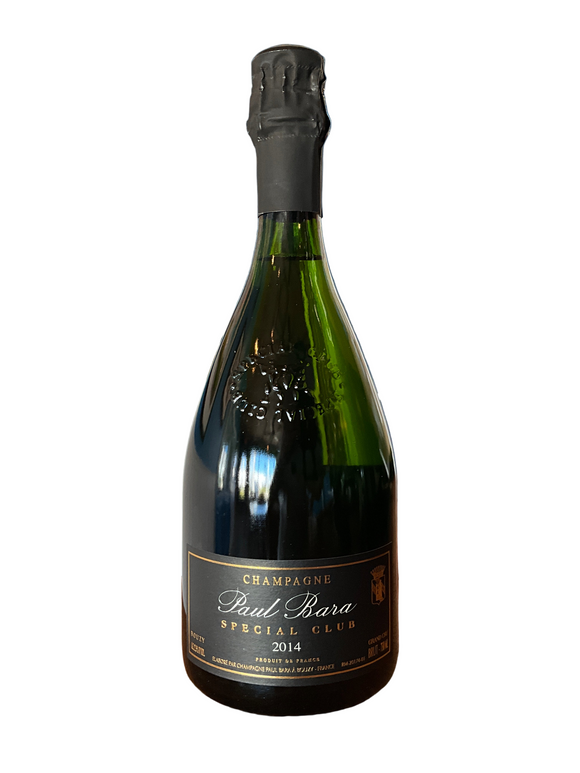 CHAMPAGNE PAUL BARA SPECIAL CLUB BOUZY GRAND BRUT 2014