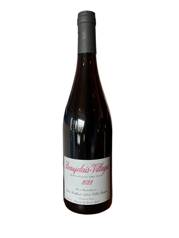 DOMAINE JEAN FOILLARD BEAUJOLAIS VILLAGE 2022