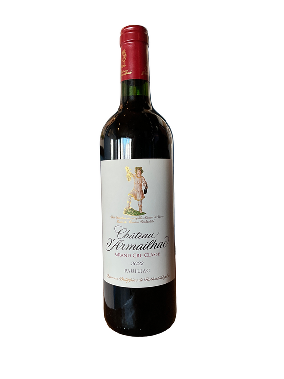 CHATEAU D'ARMAILHAC GRAND CRU CLASSE PAUILLAC 2022