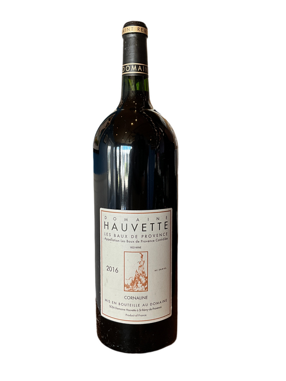 DOMAINE HAUVETTE LES BAUX DE PROVENCE ROUGE CORNALINE 2016 MAGNUM 1.5L