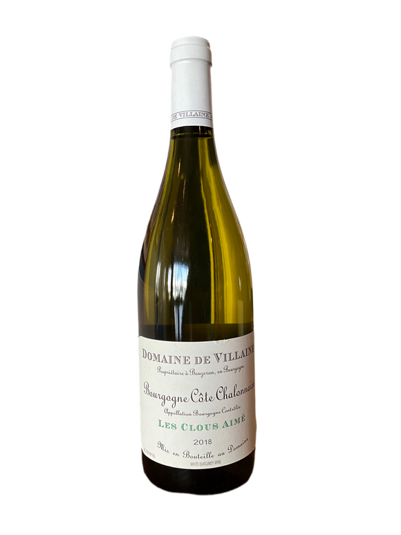 DOMAINE A & P DE VILLAINE BOURGOGNE BLANC COTE CHALONNAISE LES CLOUS AIME 2018