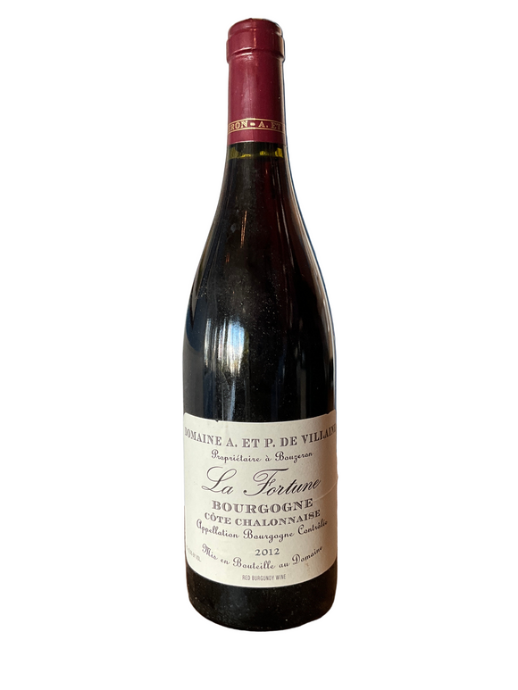 DOMAINE A & P DE VILLAINE LA FORTUNE 2012