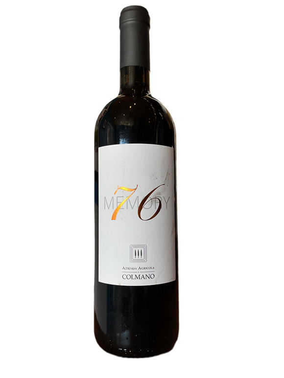 COLMANO 'MEMORY 76' SANGIOVESE IGT TOSCANO 2020