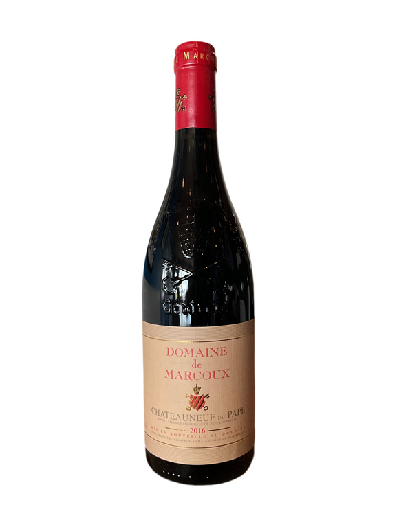 DOMAINE DE MARCOUX CHATEAUNEUF DU PAPE ROUGE 2016