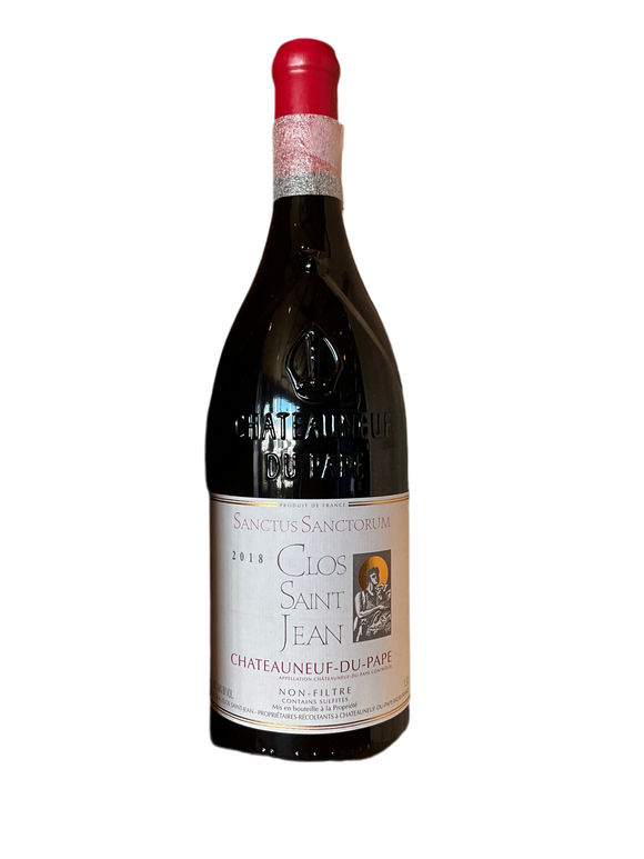 CLOS SAINT JEAN CHÂTEAUNEUF DU PAPE SANCTUS SANCTORUM 2018 1.5L