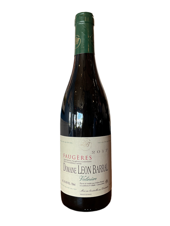 DOMAINE LEON BARRAL FAUGERES VALINIERE 2017