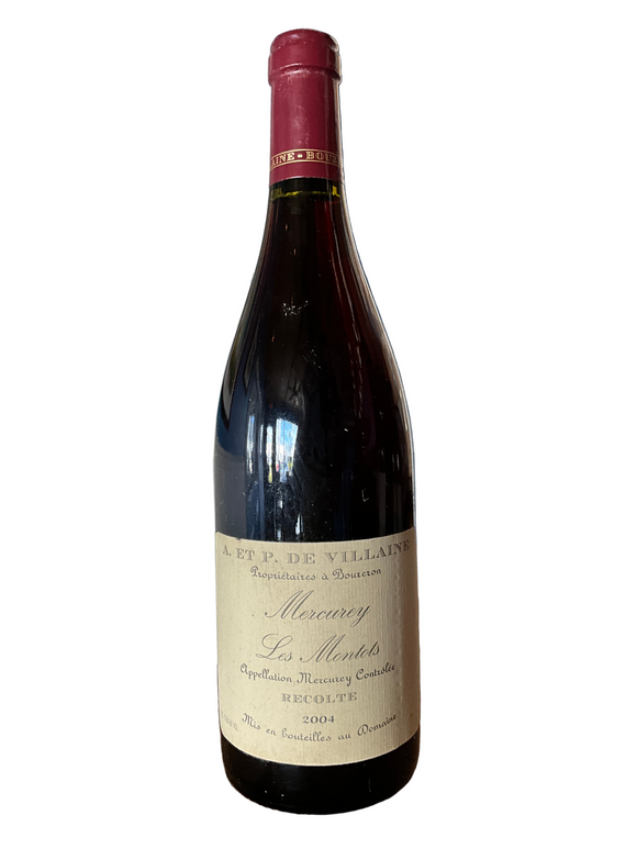 DOMAINE A & P DE VILLAINE MERCUREY LES MONTOTS 2004
