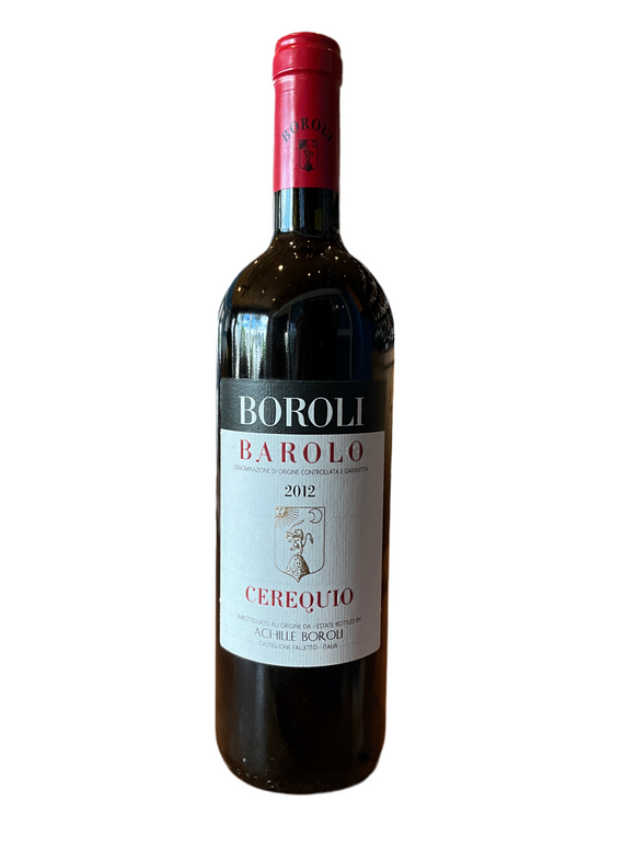 ACHILLE BOROLI BAROLO CEREQUIO 2012