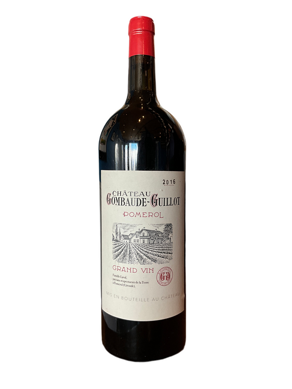 CHATEAU GOMBAUDE-GUILLOT POMEROL 2016 1.5 Liter